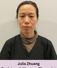 Book an Appointment with Mrs. Fanghua Zhang for Massage Therapy